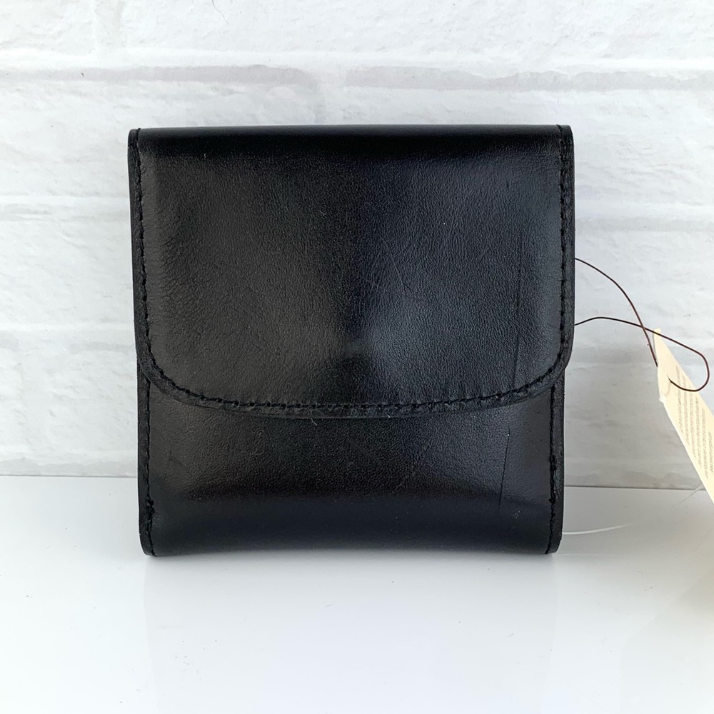 NEW! Patricia Nash Heritage Astra Black Leather Wallet * $99